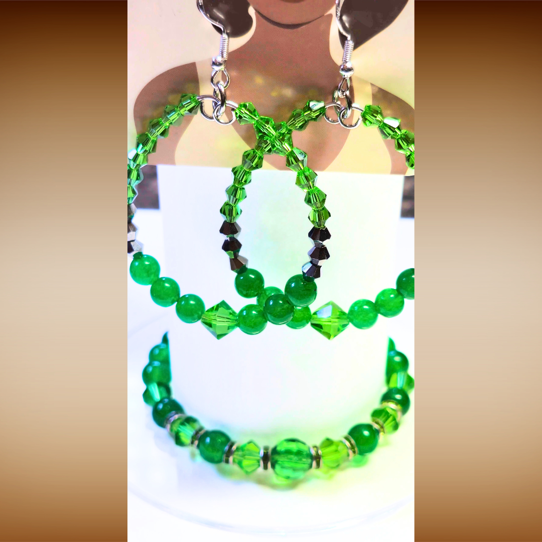 Gorgeous Green Jewelry Set #3