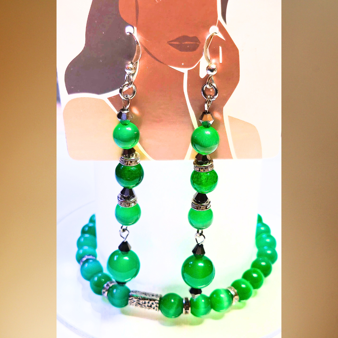 Gorgeous Green Jewelry Set #1