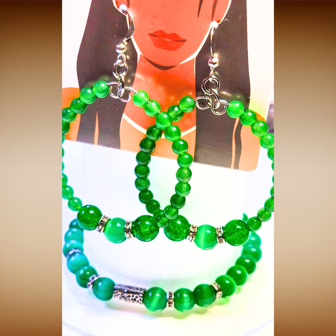 Gorgeous Green Jewelry Set #1