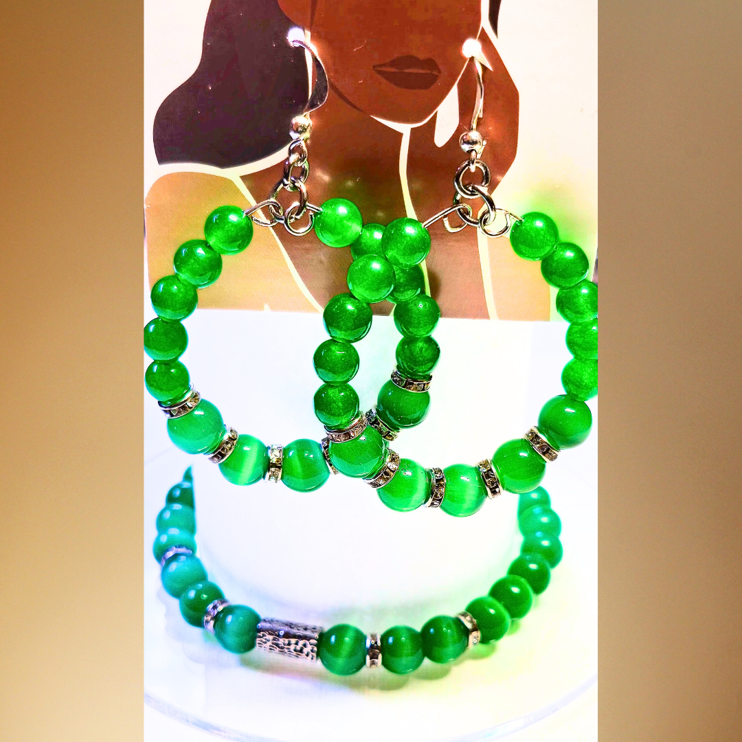 Gorgeous Green Jewelry Set #1