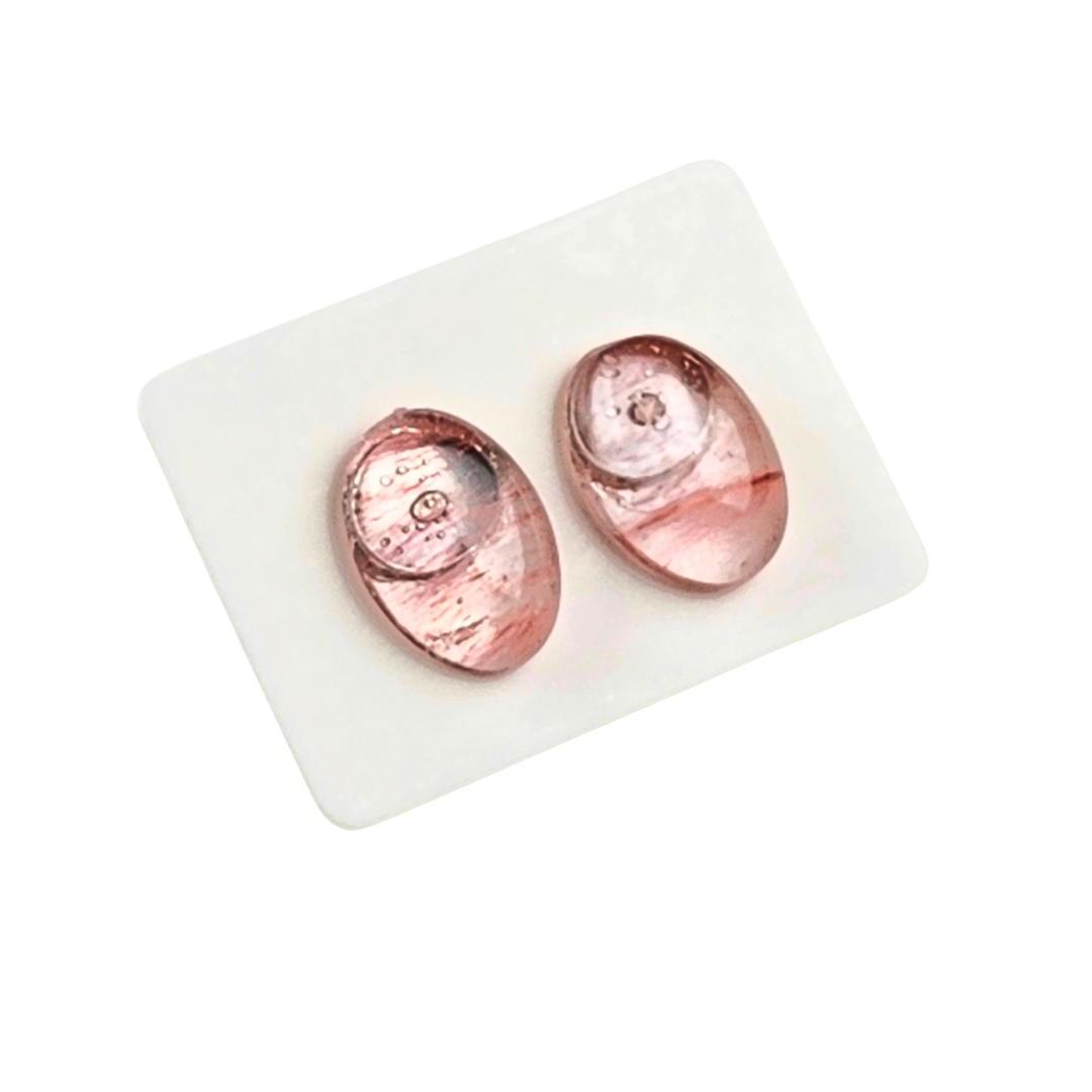 Post-Stud Women-Men Gemstone Earrings #9