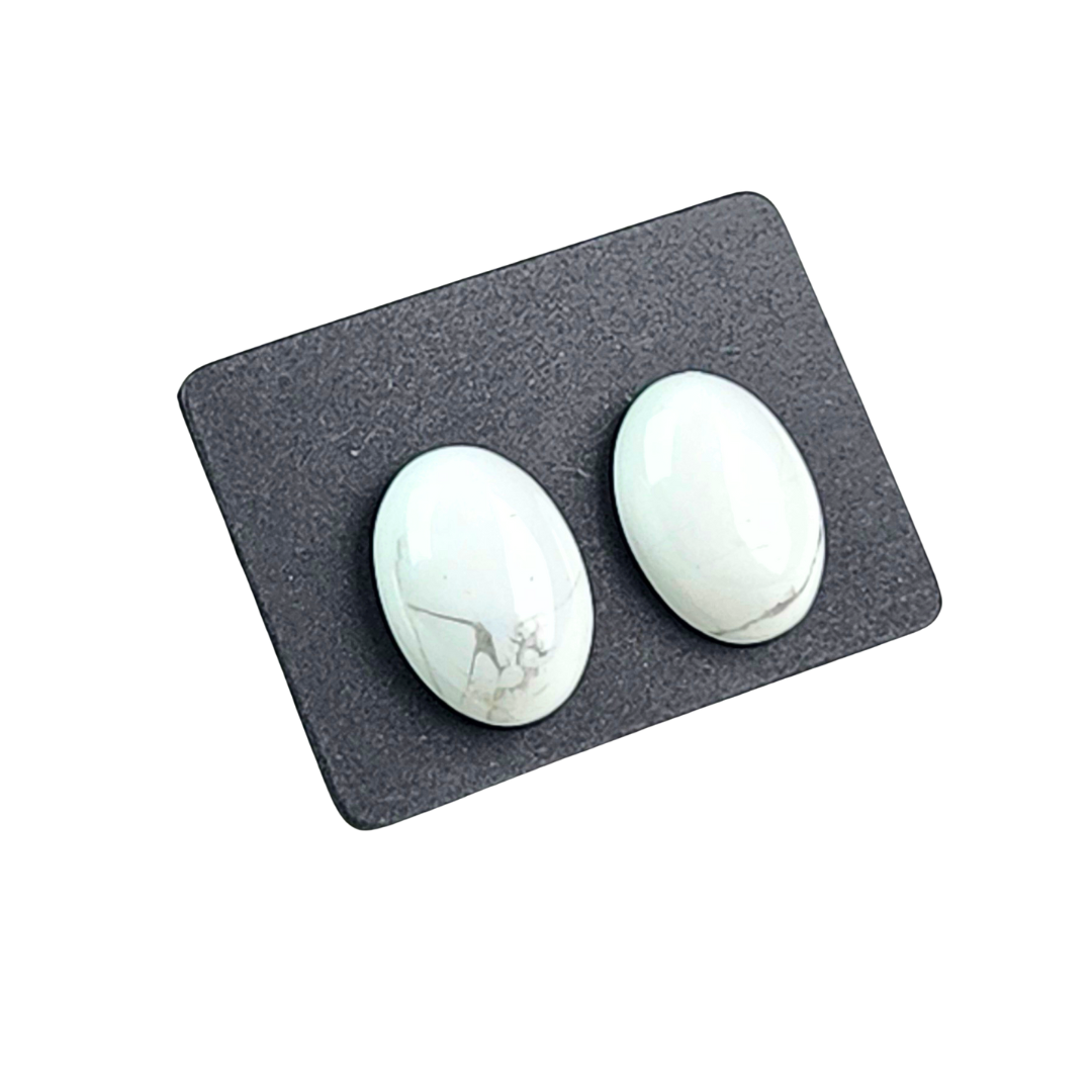 Post-Stud Gemstone Women-Men Earrings #10