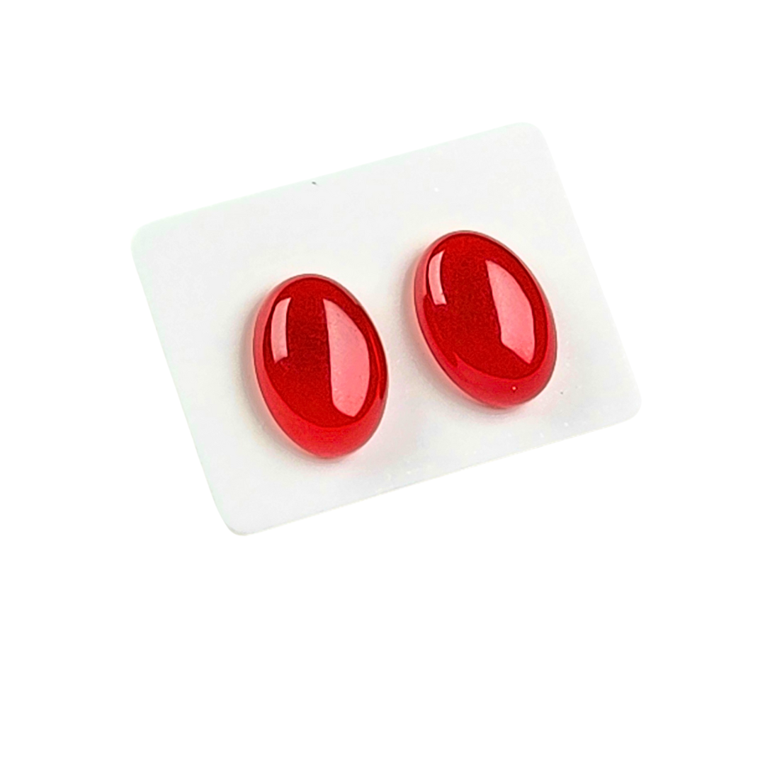 Post-Stud Gemstone Women-Men Earrings #1