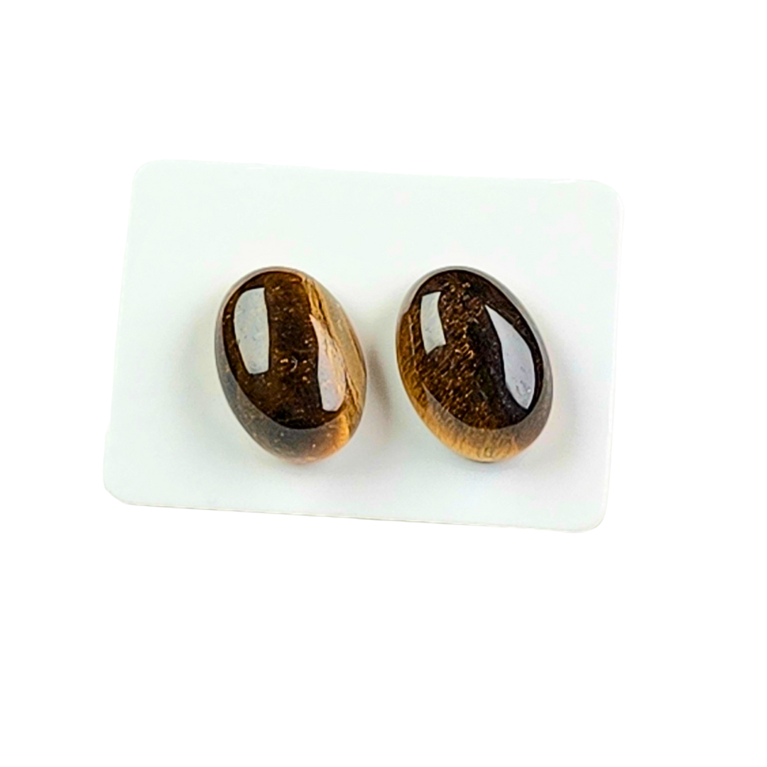 Post-Stud Gemstone Women-Men Earrings #3