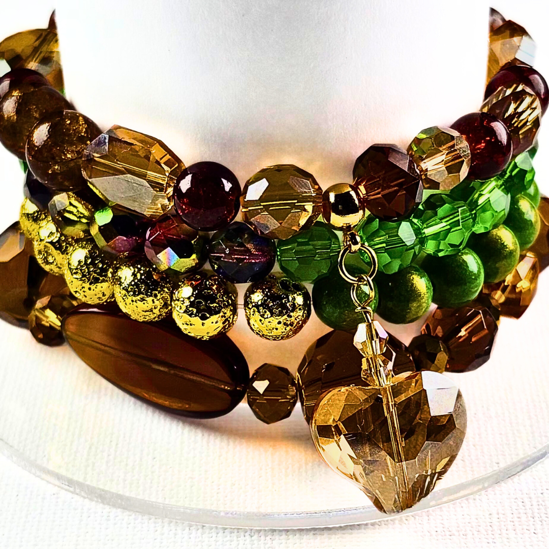 Super Stunning 4-Piece Bracelet Set #1
