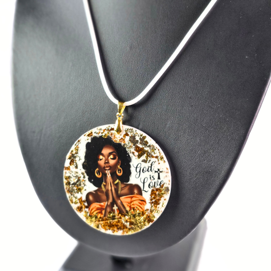 Elegant Prayer ChokerNecklace (A0017)