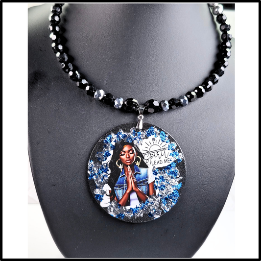 Elegant Prayer Choker/Necklace (A0032)
