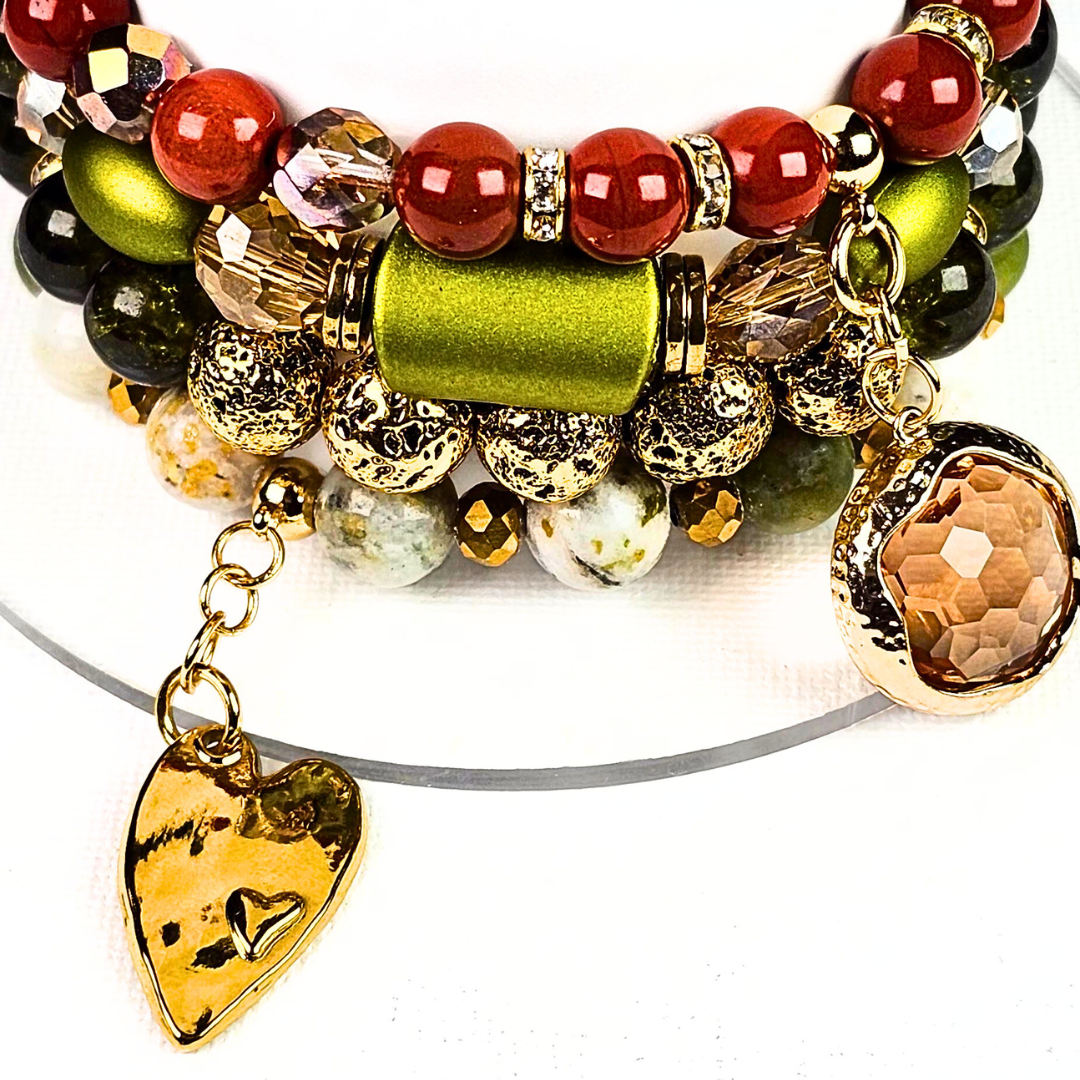 Super Stunning 4-Piece Bracelet Set #5
