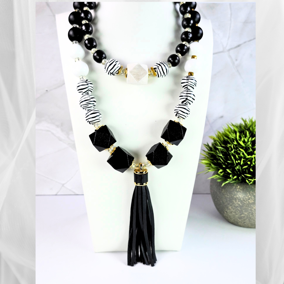 Elegant Black-White 3-Piece Set (W0138)