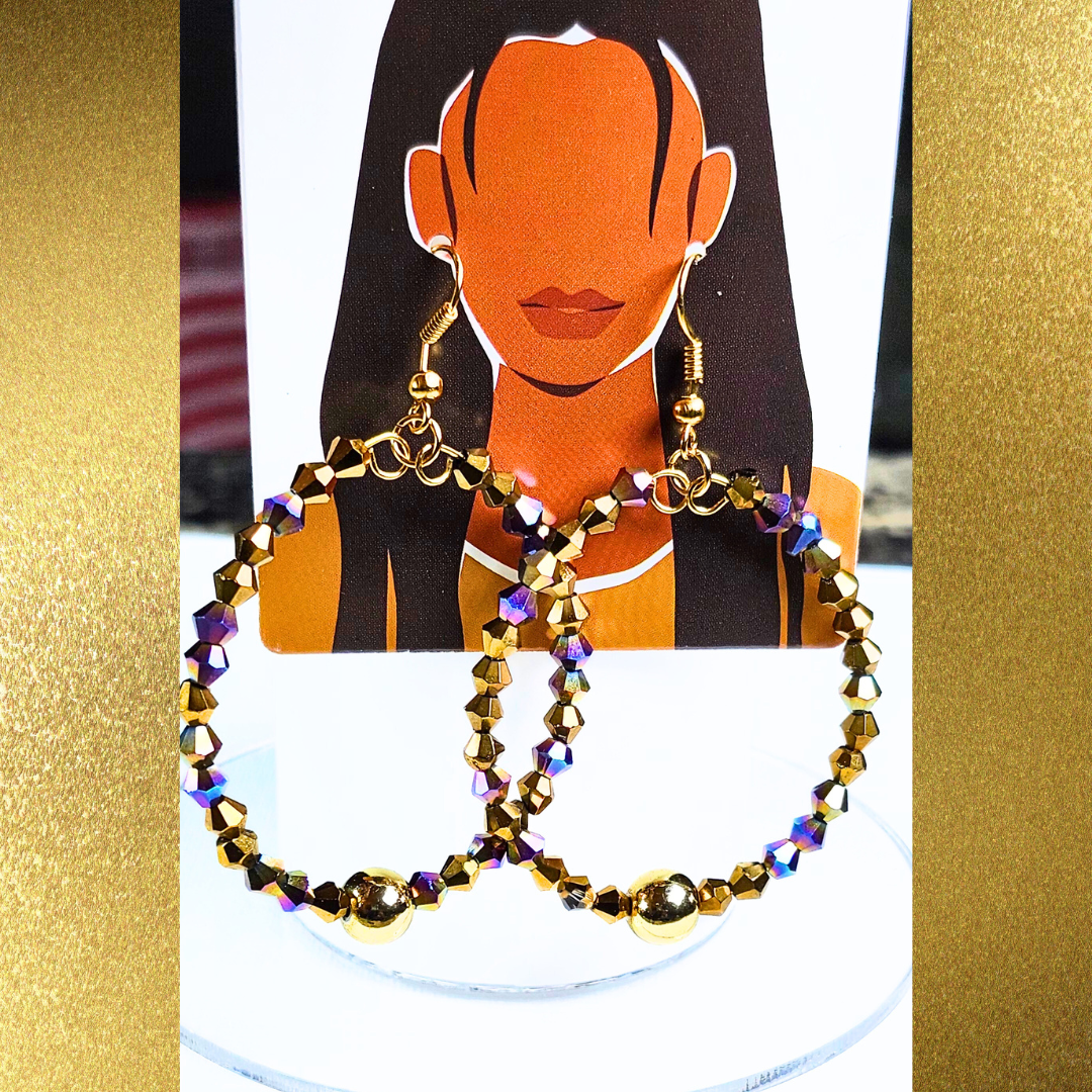 Gorgeous Babe Hoop Earrings #3