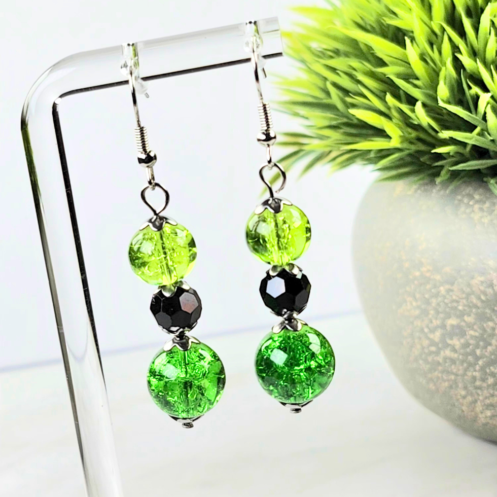 Cool Green Choker-Necklace Set (W0141)