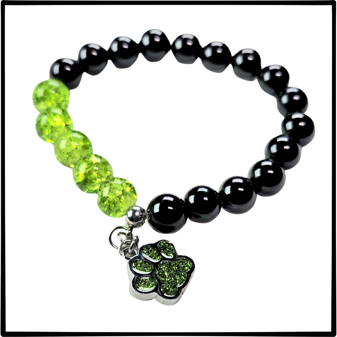 Stunning Green "Pet Lovers" Bracelet #2