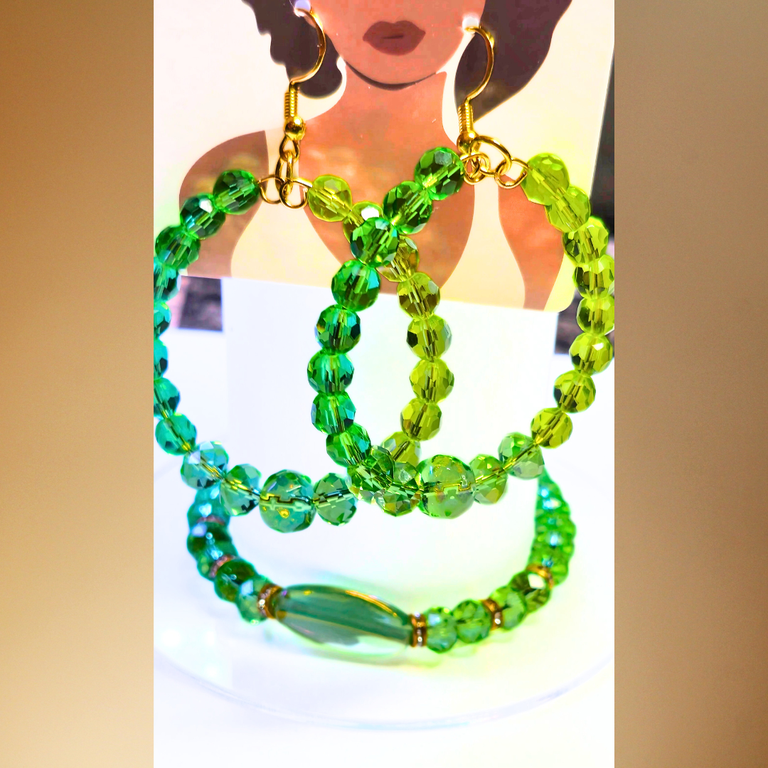 Gorgeous Green Jewelry Set #2