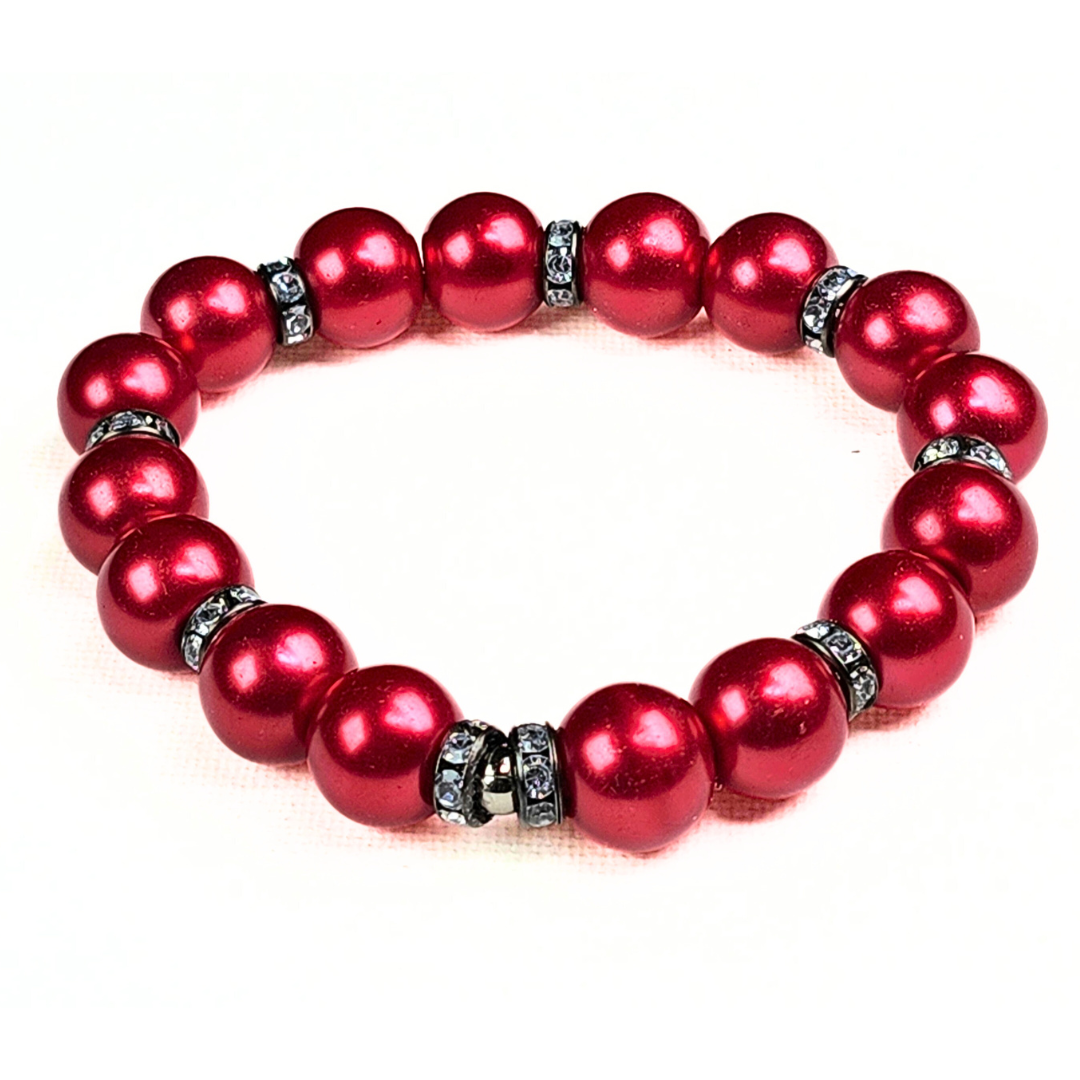Jazzy Red-Black Jewelry Set #1