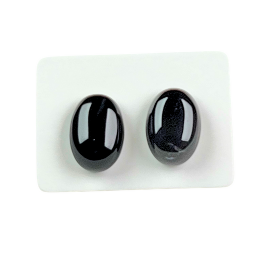 Post-Stud Gemstone Women-Men Earrings #4