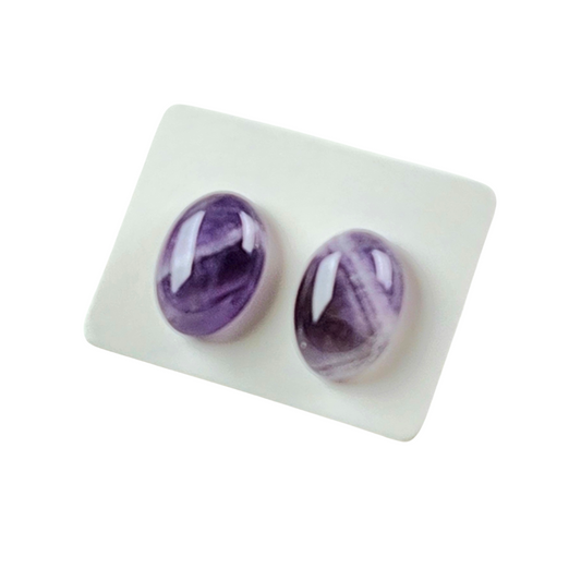 Post-Stud Gemstone Women-Men Earrings #8